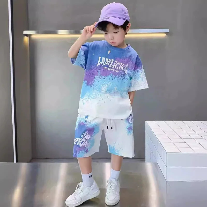 Boys gradient summer set